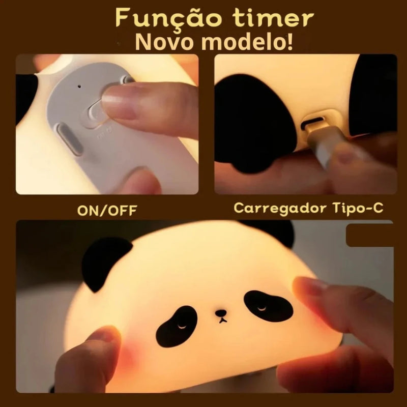 Panda Touch LED para Crianças