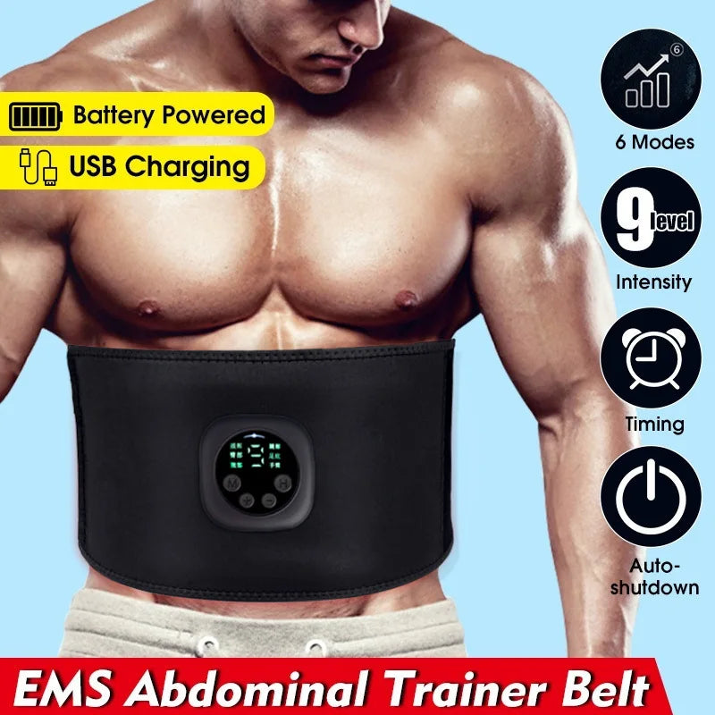 EMS Cinto de Emagrecimento do Corpo Abdominal Elétrico